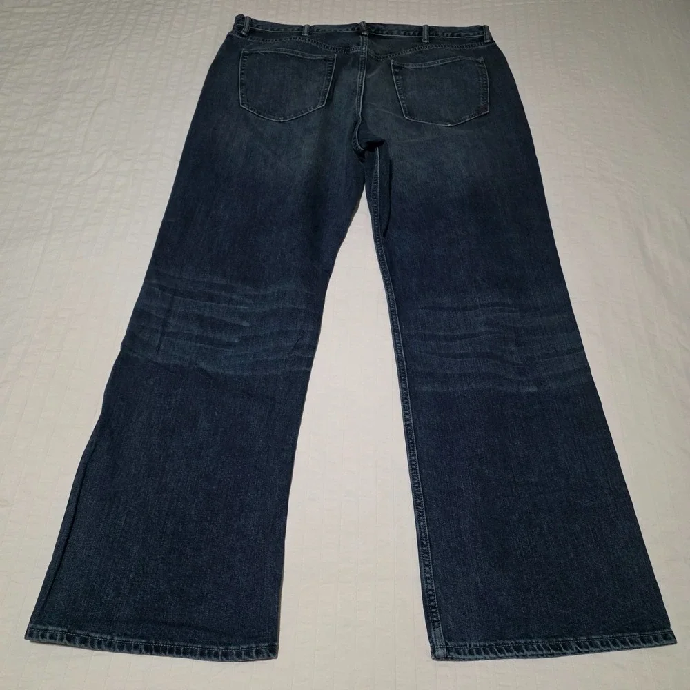 Banana Republic Traveler Mens 40x34‎ Straight Fit Denim Jeans Blue